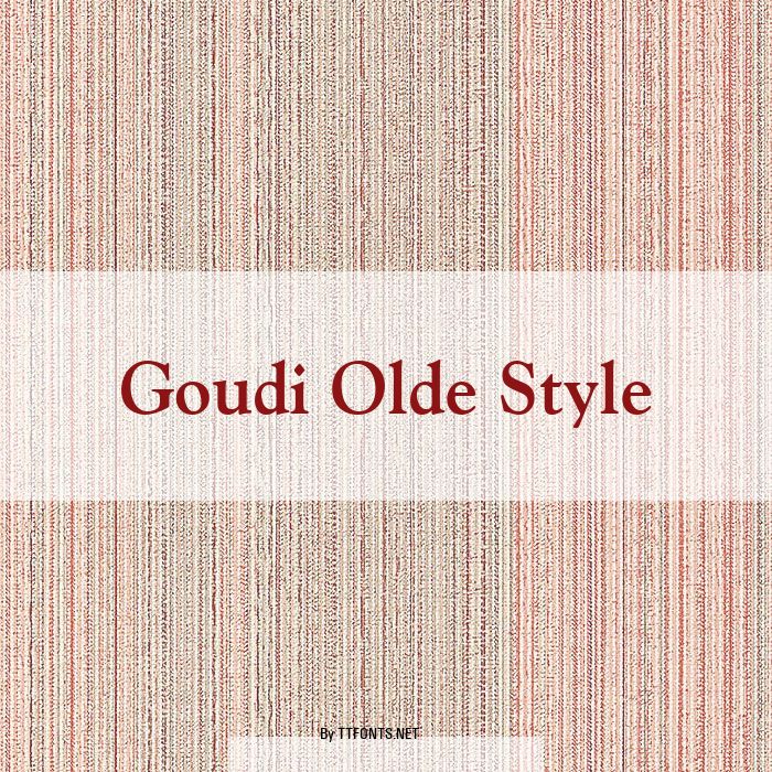 Goudi Olde Style example